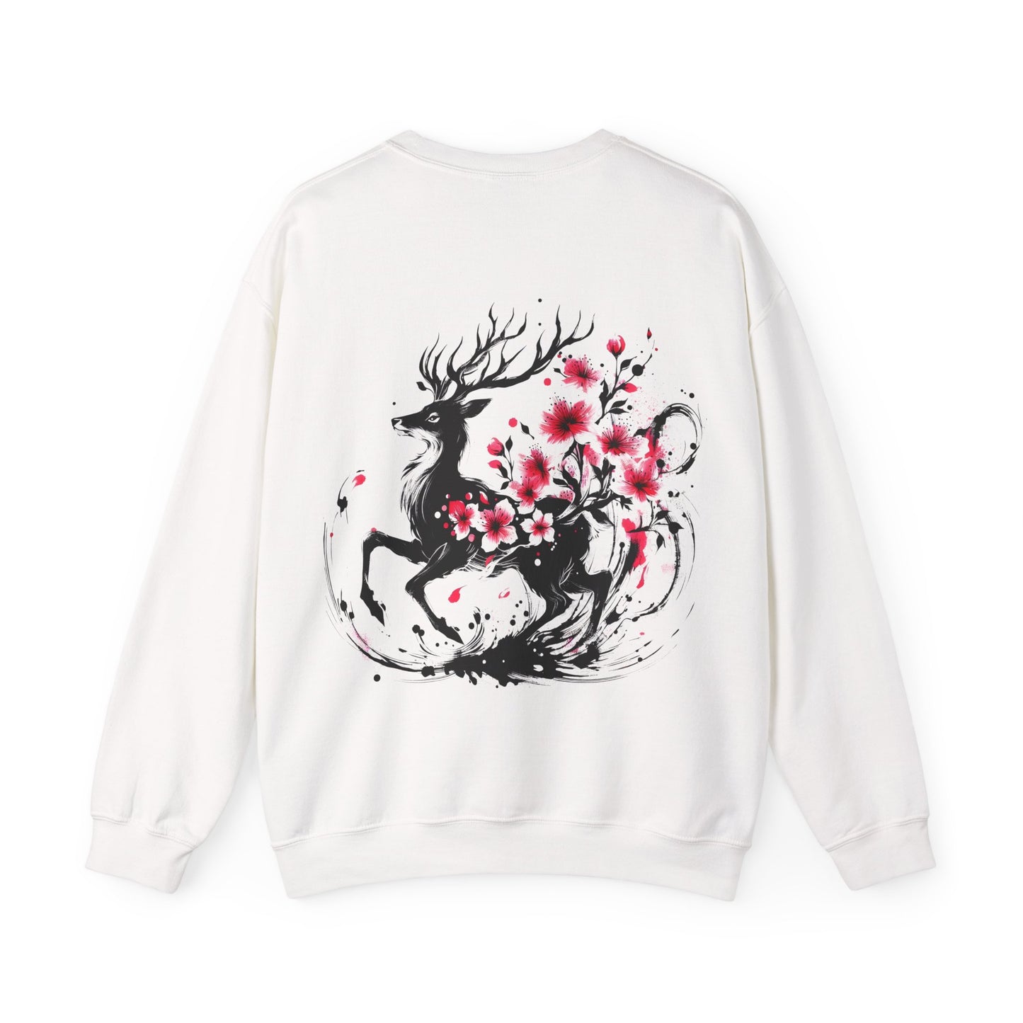 Sakura Stag - Sweatshirt