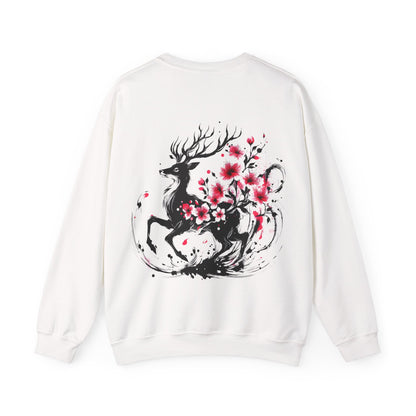 Sakura Stag - Sweatshirt