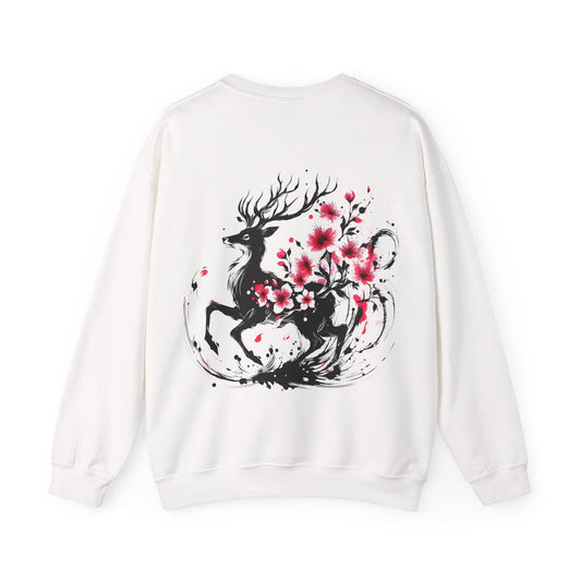 Sakura Stag - Sweatshirt